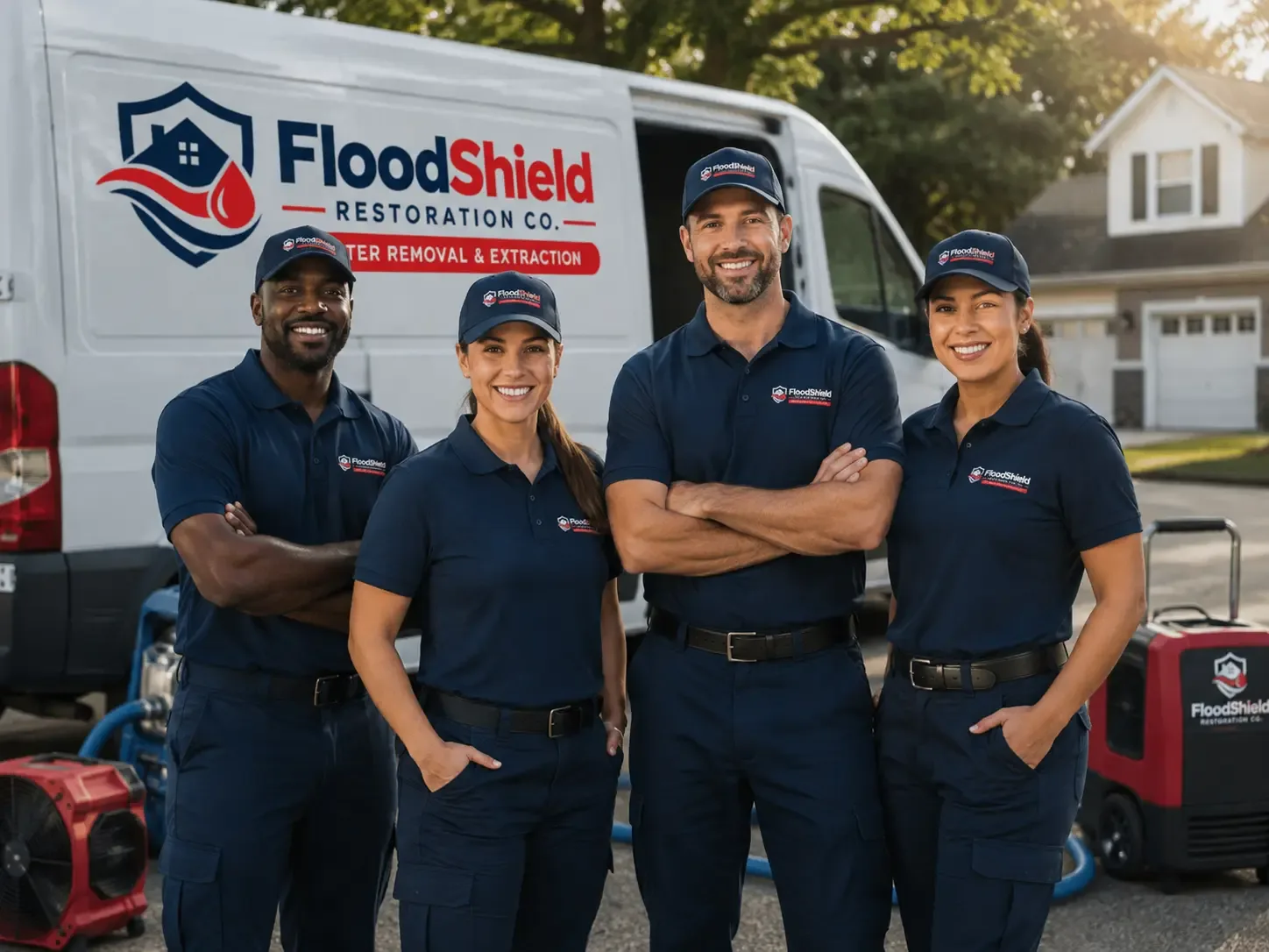Flood Damage Restoration company in Goldsboro, TX